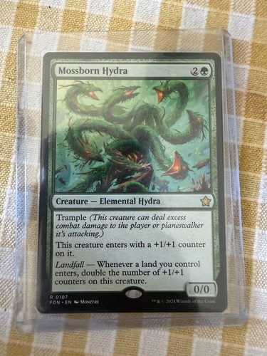 Mtg mossborn hydra - mtg, nm