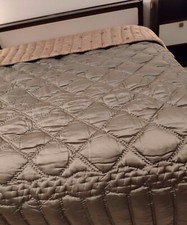 Piumone per letto matrimoniale FATTO A MANO, anni '70. Peso 11 kg