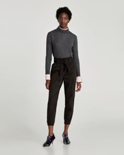 Pantalone Zara Cargo Camouflage Cintura 40 Pantaloni