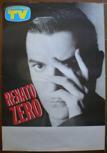 Poster manifesto renato zero - poster,