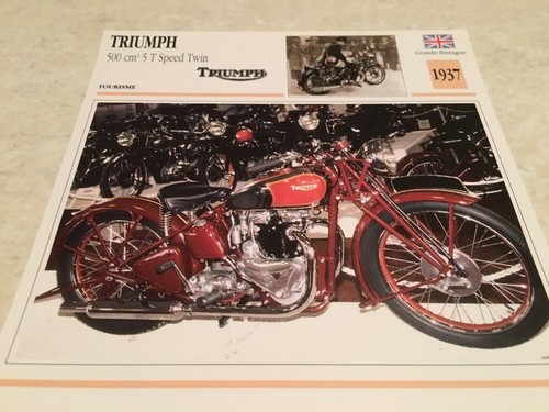 Carte moto triumph - carte, 5t
