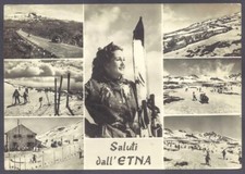 Sicily - Etna volcano, snow