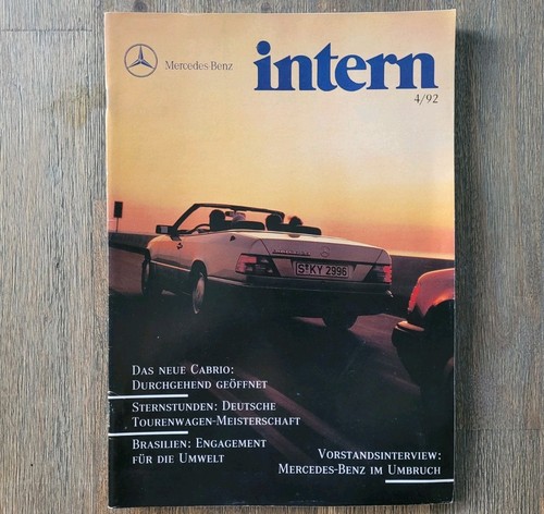 Mercedes intern 300ce - intern, 92