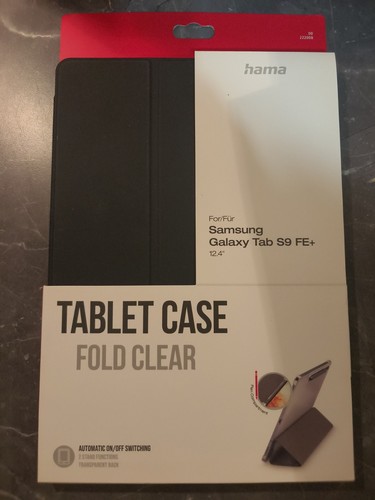 Hama fold clear tablet - clear, tablet-cover
