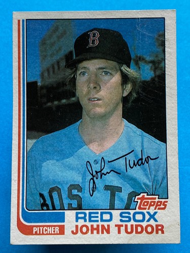 John tudor 1982 topps 558 - 1982,