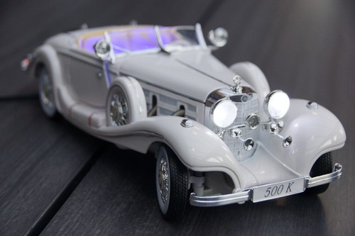1936 mercedes benz 500k 18 - mercedes-benz, 1:18