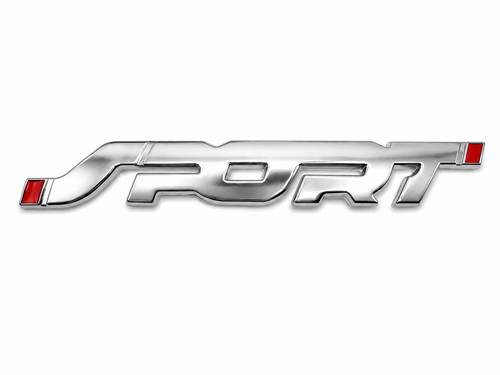 Sport emblema auto tuning - sport,