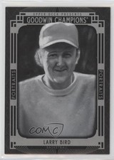 2015 Upper Deck Goodwin Champions ritratti in bianco e nero Larry Bird #144 HOF