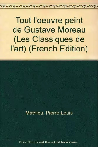 Tout oeuvre peint gustave - peint,