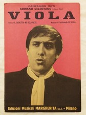 SPARTITO MUSICALE - VIOLA -