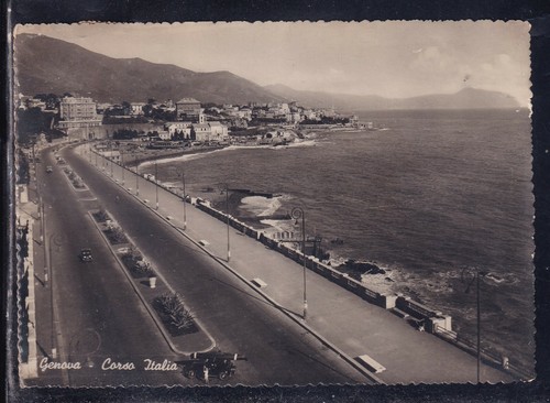 Cartolina genova corso - cartolina,