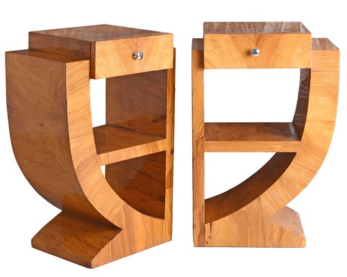 Comodino art deco - comodino,