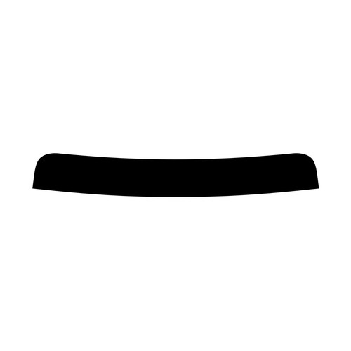 Fascia parasole parabrezza - fascia,