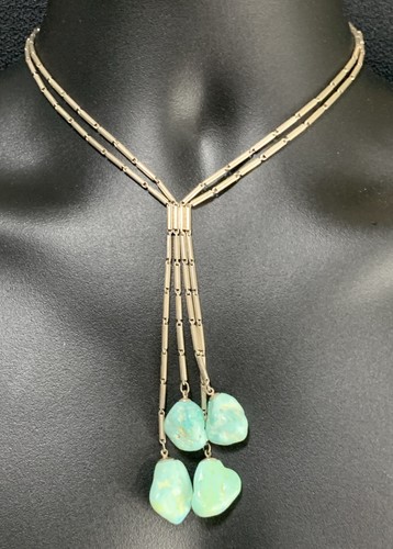 Collana pendente turchese