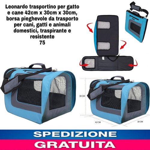 Trasportino gatto cane - trasportino,