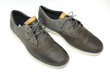 TIMBERLAND men shoes sz 10.5 Europe 44.5 black leather S9091