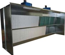 PARETE ASPIRANTE PER POLVERI VETRORESINA ALTA MT 2,60 LARGA MT 9,00 CIRCA 