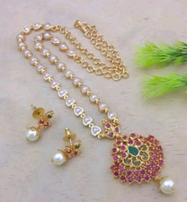 Set orecchini collana indiano