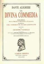 LA DIVINA COMMEDIA  DANTE ALIGHIERI HOEPLI 9788820302092