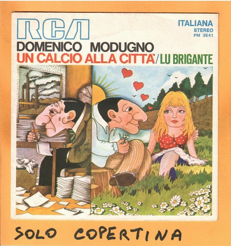 Solo copertina domenico - copertina, 7"