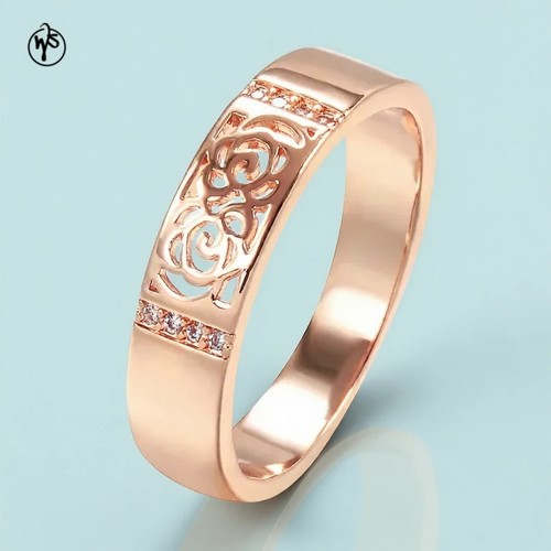 Anello con zirconi bianchi - , oro
