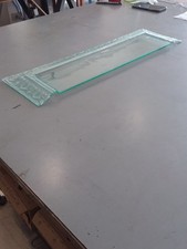 Mensola in vetro curvo colore