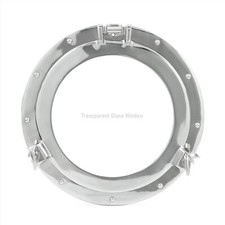 Oblò in alluminio nichelato