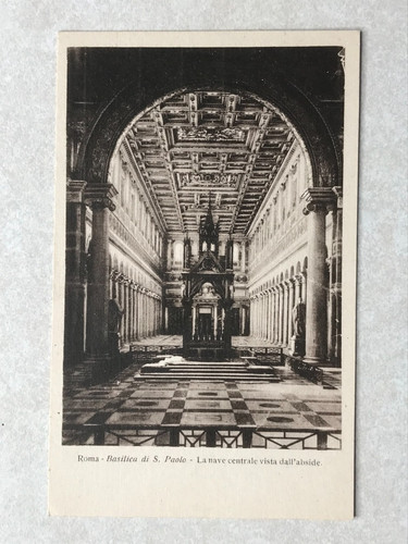 P322 cartolina epoca - p322, d'epoca