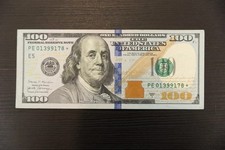 100 DOLLARI BANCONOTA 2017 con