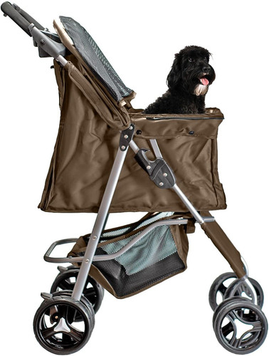 Passeggino pieghevole per cani - pieghevole,