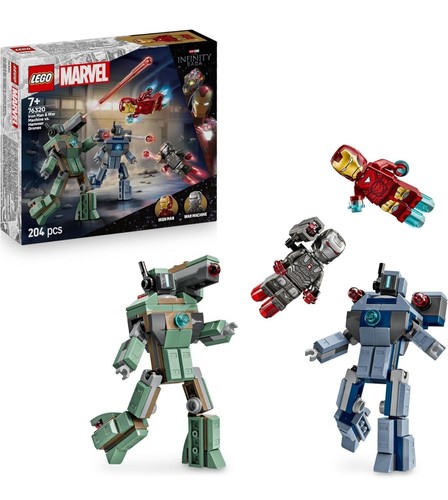 Lego marvel iron - lego, man