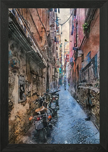 Napoli città poster - di,