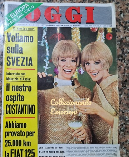 Oggi rivista 1968 - rivista, 1968-alice