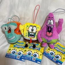 Sponge Bob Patrick Star Mascotte SET 3 DANIEL MACKEY 10 cm bambola giocattolo Furyu