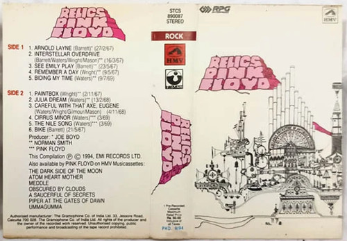 Pink floyd relics - relics, india