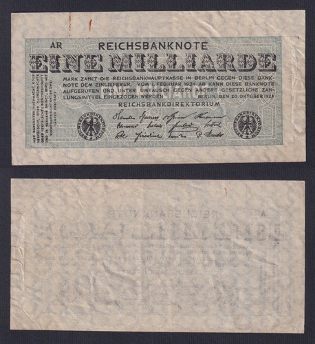 Banconota gernania milliarde - banconota, 1
