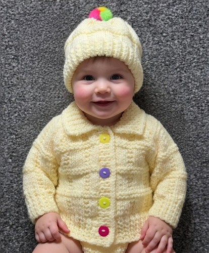 Cardigan bambino lavorato - , a