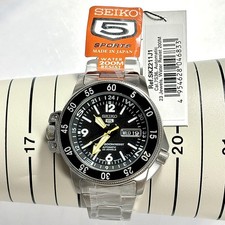 Seiko 5 Sports SKZ211J1 nero