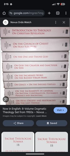 Sacrae theologiae set 8 - theologiae, of