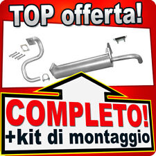 Scarico Completo per VW T3 TRANSPORTER III 1.6 D 50CV Motore: CS 1980-1990