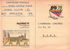 INTERO POSTALE DA 120 LIRE DEL