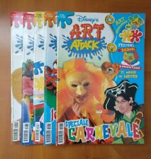 RIVISTE ART ATTACK - NUMERO 36 37 38 39 41 - 2005 - VENDO ANCHE SINGOLE