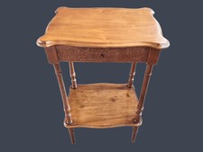 TAVOLINO APRIBILE IN NOCE LUIGI FILIPPO ORIGINALE EPOCA XIX SECOLO restaurato