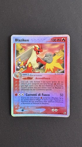 Pokémon blaziken 109 - 3/109, ex