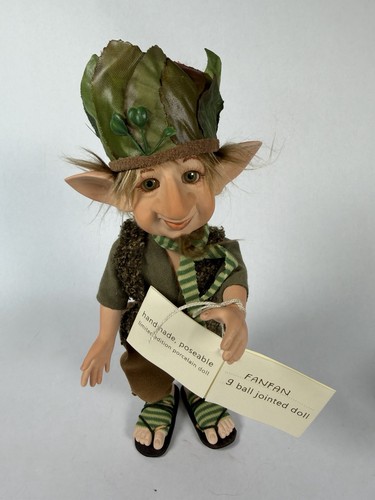 Ooak bambola elfo fata - ooak,