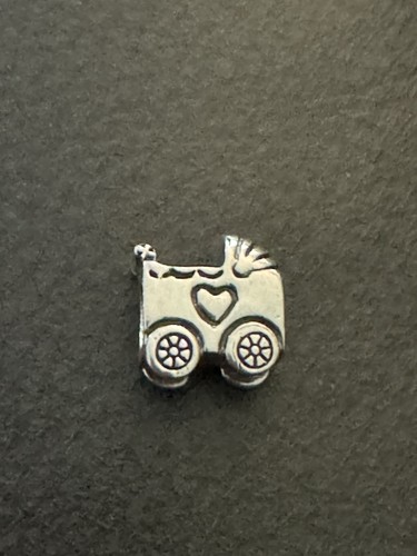 Charm carrozzina argento - charm,