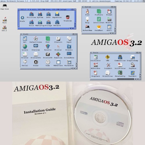 Amiga workbench - os, 3.2