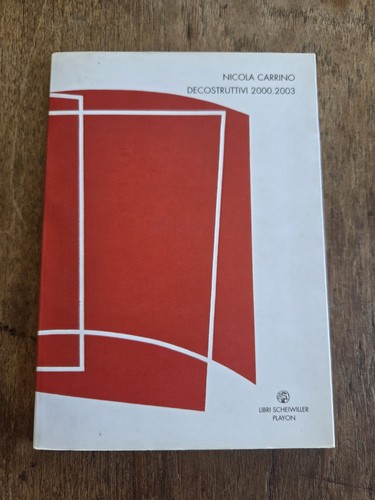 Nicola carrino decostruttivi - nicola,