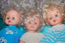 LOTTO BAMBOLE EFFE CICCIOBELLO MADE IN ITALY DA RECUPERO O PEZZI DI RICAMBIO