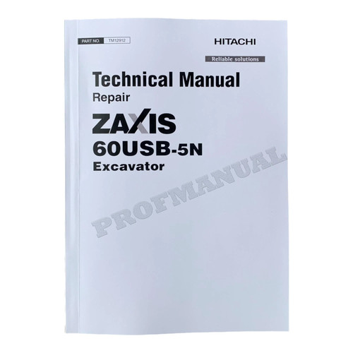 Hitachi zaxis 60usb - hitachi, manuale